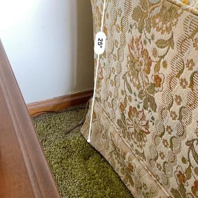 Floral Upholstered Sofa