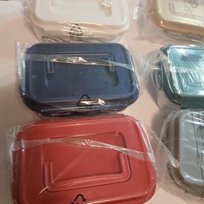 Set of 6 New Lock & Lock Airtight Food Storage Containers – Sealed, BPA-Free