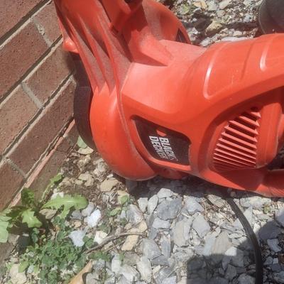 Black and Decker Electric Leaf Blower and Hyper Tough Electric Weed Eater