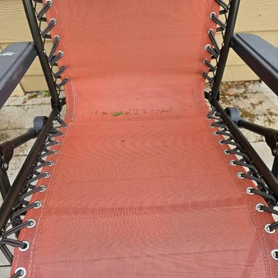 Outdoor Patio Lot – Terracotta Chiminea Planter & Bliss Zero Gravity Recliner