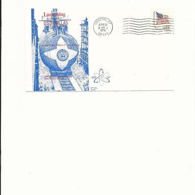 U.S.S. Dallas - First Day Cover - Groton, CT. 1979