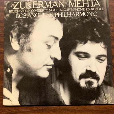Zukerman / Mehta, Los Angeles Philharmonic - Bruch / Lalo ‎– Violin Concerto No. 1 / Symphonie Espagnole Album