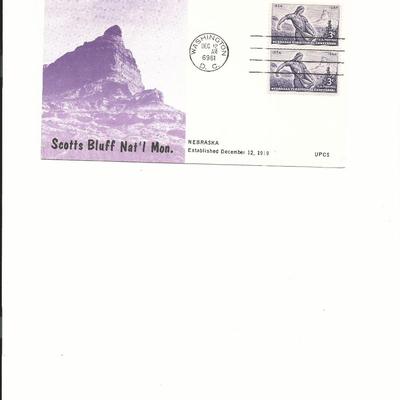 Scotts Bluff National Monument - First Day Cover - Washington D.C.