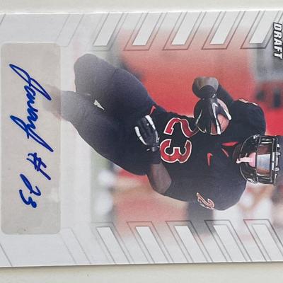 Jawan Jamison 2013 Leaf Draft signed trading card