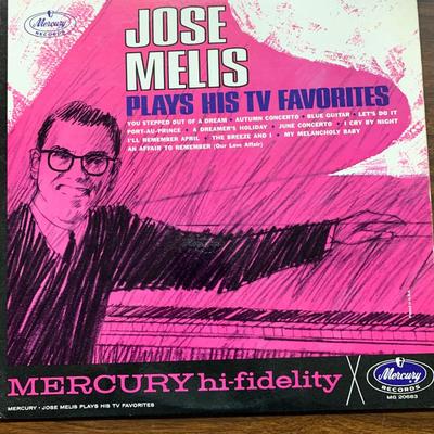 Jose Melis ‎– Plays His TV Favorites – Original Album