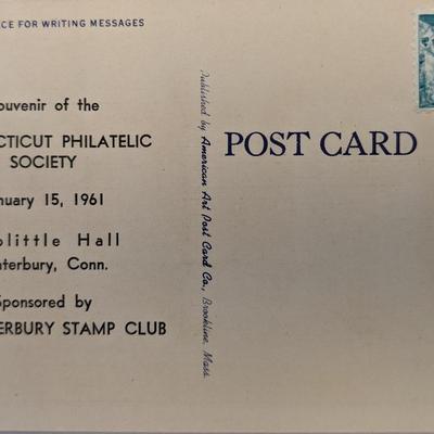 Connecticut Philatelic Society - Monument To The Pilgrim Fathers First Day Cover