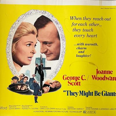 They Might Be Giants 1971 vintage movie poster