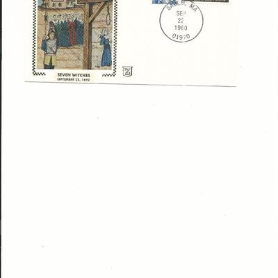 Salem, MA - Seven Witches - First Day Cover - 1980