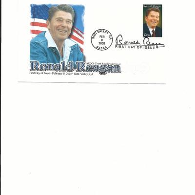 Ronald Reagan - First Day Cover - Simi Valley, CA - 2005