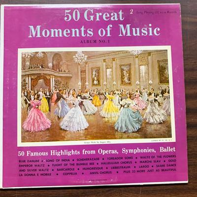 50 Great Moments Of Music Album