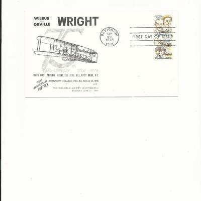 The Wright Brothers 75th Anniversary - FDC Cover - 1978