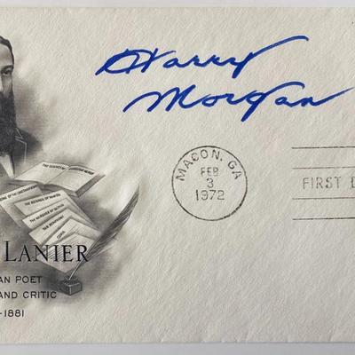MASH Harry Morgan signed cover
