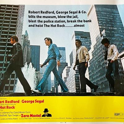 The Hot Rock 1972 vintage movie poster