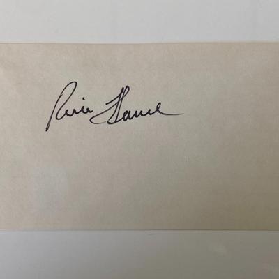 Astronaut Frederick Hamilton "Rick" Hauck original signature