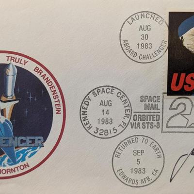 Jerome "Jay" Apt Signed NASA 25th Anniversary Challenger First Day Cover