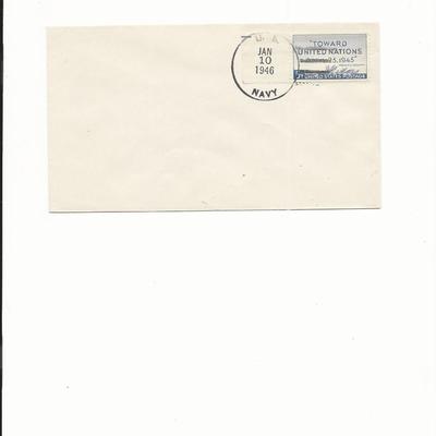 U.S. Navy - First Day Cover - 1946