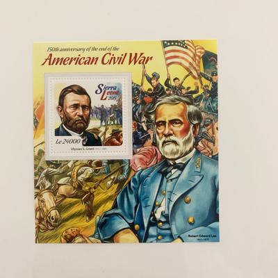 Ulysses S. Grant Commemorative Souvenir Stamp