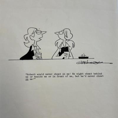 Randy Glasbergen Original Cartoon
