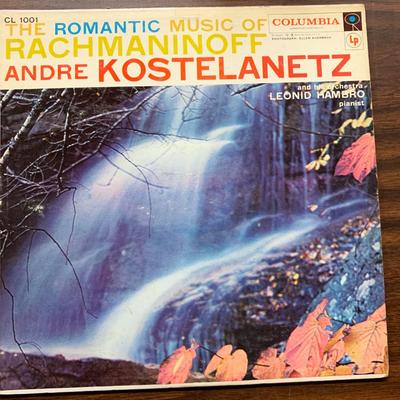 The Romantic Music Of Rachmaninoff Andre Kostelanetz Album