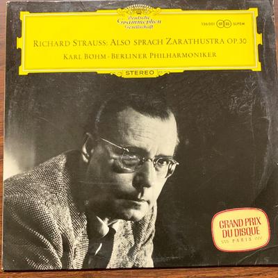 Richard Strauss, Michel Schwalbé, Berliner Philharmoniker · Herbert von Karajan ‎– Also Sprach Zarathustra  – Original Album