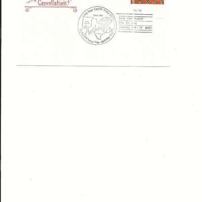Worldwide Leap Year Birthday Club - First Day Cover - Anthony, NM/TX - 1996