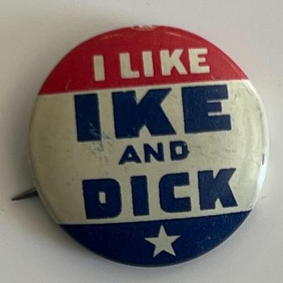 Eisenhower presidential campaign pin