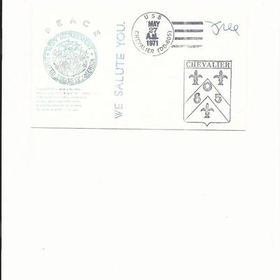 U.S.S. Chevalier - First Day Cover - 1971