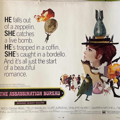 The Assassination Bureau 1969 vintage movie poster