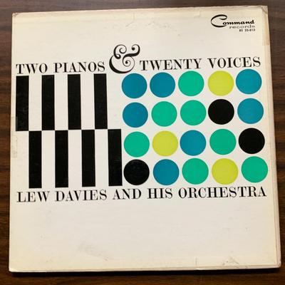 Lew Davies And His Orchestra ‎– Two Pianos & Twenty Voices – Album