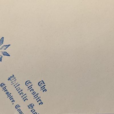 Cheshire Philatelic Society 1 1/4 cent  First Day Cover