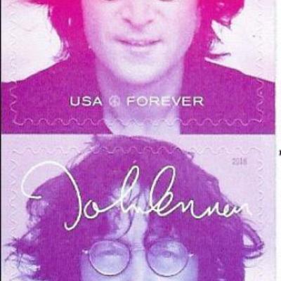 John Lennon USA Stamp Sheet