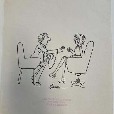 Marty Bucella Original Cartoon