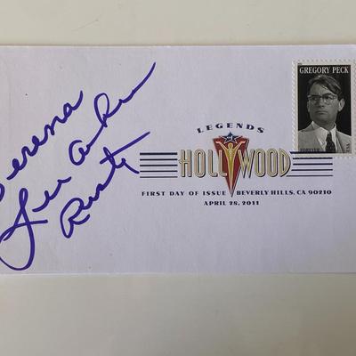 Lee Aaker signed commemorative cover