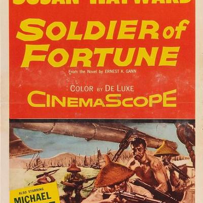 Soldier of Fortune vintage movie poster