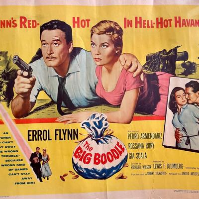 The Big Boodle vintage movie poster