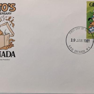 1981 Grenada  Pluto's 50th Anniversary First Day Cover
