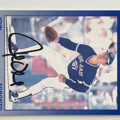 Toronto Blue Jays John Olerud 1992 Star signed trading card