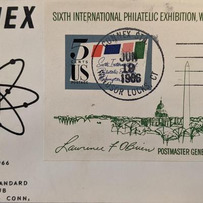 Connex Sixth International Philatelic Exhibition First Day Cover