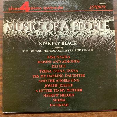 Stanley Black Conducting The London Festival Orchestra And Chorus – Music Of A People – Album