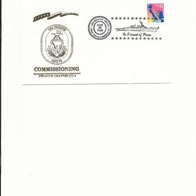 U.S.S. Decatur - First Day Cover - 1998