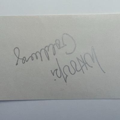 Whoopi Goldberg original signature