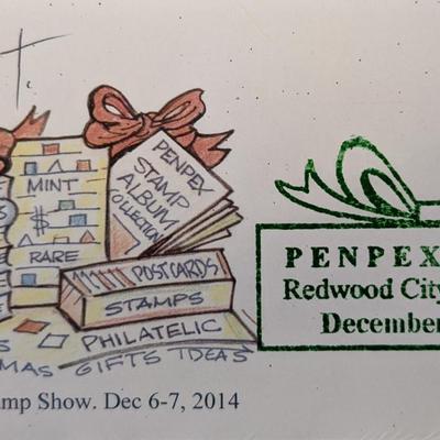 PENPEX Stamp Show Signed First Day Cover