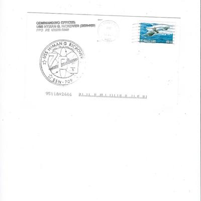 U.S.S. Hyman G. Rickover - First Day Cover - 2000