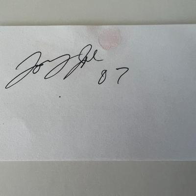 Tony Joe White original signature