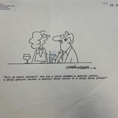 Randy Glasbergen Original Cartoon