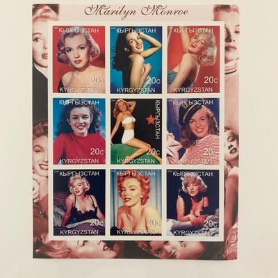 Marilyn Monroe Souvenir Stamp Set