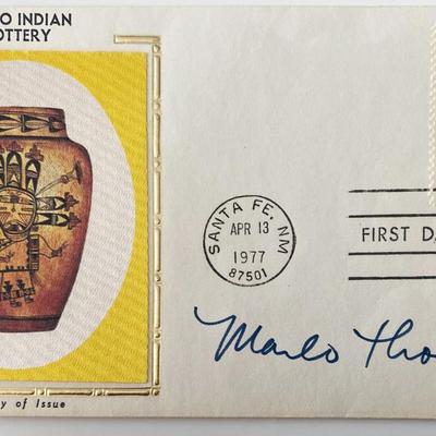 Marlo Thomas signed cover