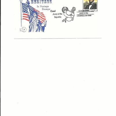 Litchfield, MN - First Day Cover - Grand Army of the Republic - 1996