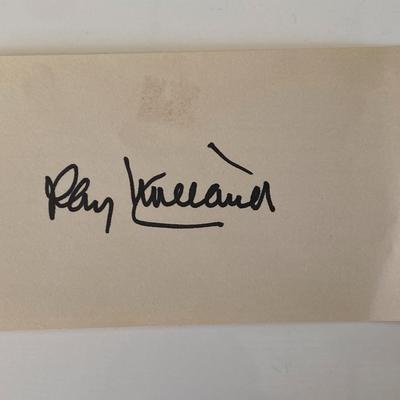 The Lost Weekend Ray Milland  original signature