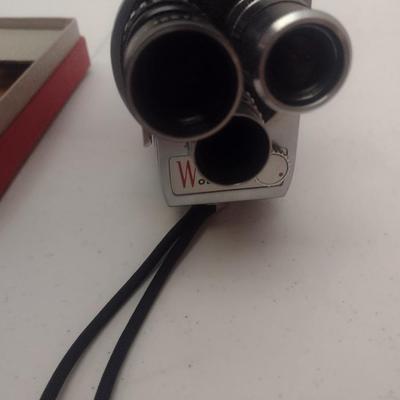 Wollensak 23 Turret 8mm Movie Camera with Original Box